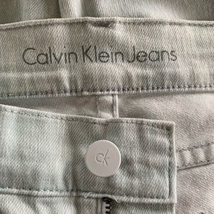 Calvin Klein Jeans Legging W28 L30 mint green 36009 CA 00213 FREE SHIPPING rare